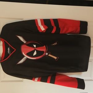 Hockey long sleeve deadpool